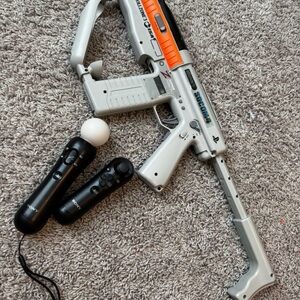 Sony Gaming Controller Set in Gray and Orange